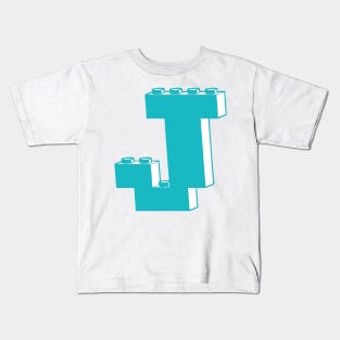 THE LETTER J by Customize My Minifig Kids T-Shirt